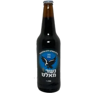 בירה שחורה נשר מאלט 330 מ"ל