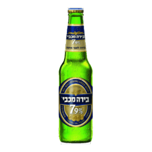 בירה מכבי 7.9% 330 מ"ל