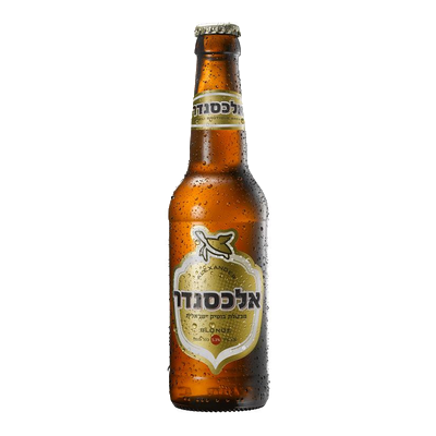 אלכסנדר בלונד בירה ישראלית 330 מ"ל